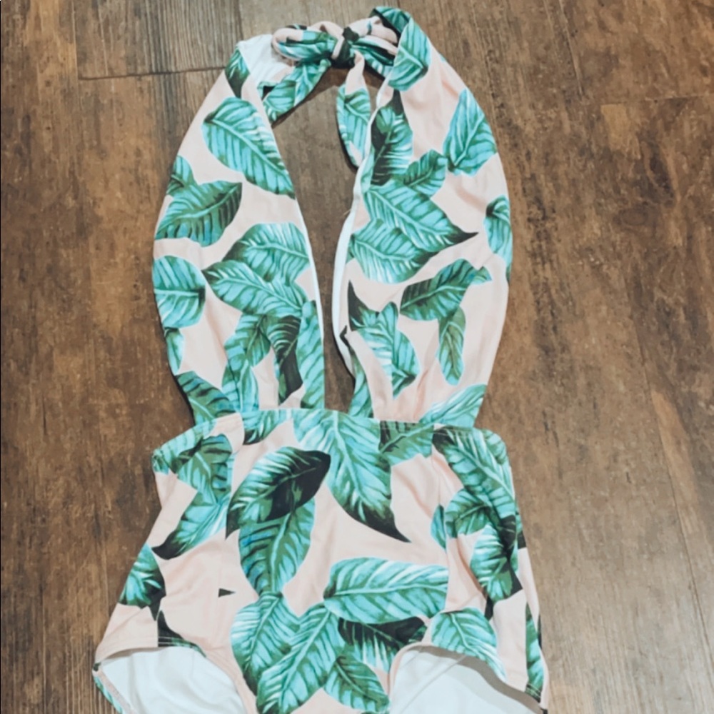 Tropical bathing suit